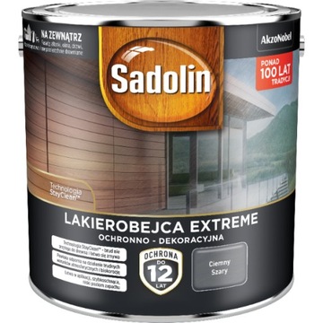 Sadolin Lakierobejca Extreme Ciemny Szary 2,5L