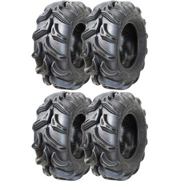 27x9-12 27x11-12 OPONY QUAD ATV BUGGY UTV GŁĘBOKIE 35mm W BŁOTO 6PR KOMPLET