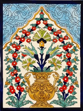 DEKORACYJNA KAFLA ARABSKA 25x33 @ MAROKO @ TUNEZJA