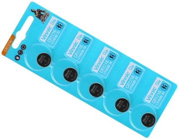 5x BATERIA LITOWA VINNIC CR1216 1216 DL ECR FV