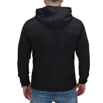 КУРТКА МУЖСКАЯ VOLVO SOFTSHELL, ЧЕРНАЯ, L