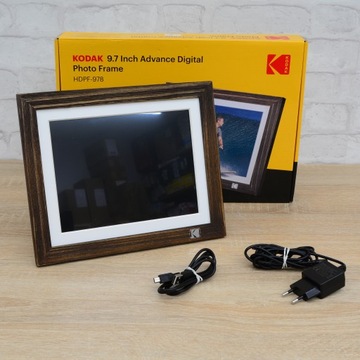 Поврежденная цифровая фоторамка Kodak, сломанный дисплей