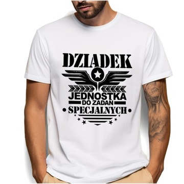 Koszulka dla DZIADKA + KUBEK zestaw na prezent na dzień dziadka t-shirt