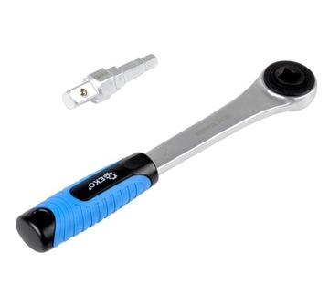 Ключ для резьбовых соединений + трещотка G01782
