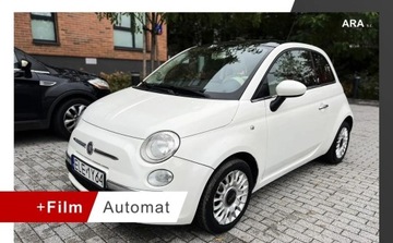 Fiat 500 II Hatchback 3d 1.2 69KM 2009 Fiat 500 AUTOMAT SALON PL Panorama CZUJNIKI Lo...