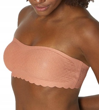 Sloggi biustonosz bandeau (opaska) różowy zero feel lace bandeau r. L