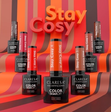 CLARESA UV/LED ГИБРИДНАЯ ПОЛИРОВКА ОСТАВАЙТЕСЬ УЮТНЫМ ЦВЕТОВЫМ ВЫБОРОМ