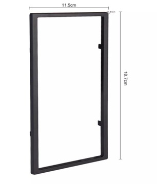 РАМКА 2DIN ДЛЯ КИТАЙСКОГО РАДИО, МАСКИРОВКА 102Х178ММ