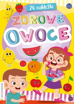 KOLOROWANKA BOOKS&FUN A4-16 ZDROWE OWOCE