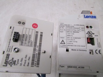 Преобразователь LENZE E82EV222_4C200 2,2 кВт 8200 Vector PROFIBUS-DP