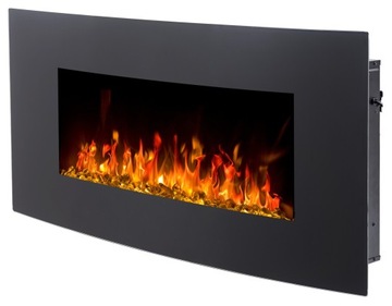 ЭЛЕКТРИЧЕСКИЙ НАСТЕННЫЙ СВЕТОДИОДНЫЙ КАМИН 90 СМ MALIBU