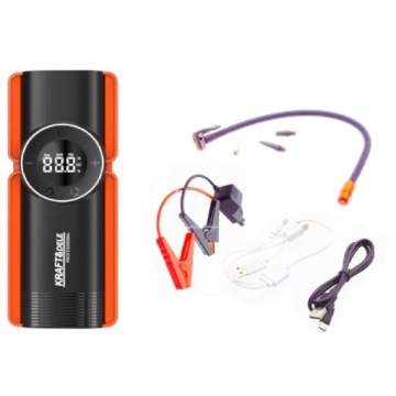 Silná Akumulátor Power Bank Jump Starter Kraft&Dele 1200A 10000 mAh