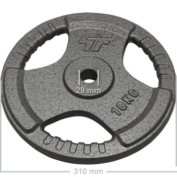Platinum Fitness Beltor Set 87 кг чугун нагрузки + Griffin 180 + скамейка