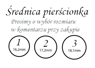 Pierścionek srebrny dłonie miłość serce na prezent