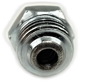 Масленка KALAMITKA ПРЯМАЯ M10x1 Комплект 100 шт. СТАЛЬ БЕЛАЯ ОЦИНКОВАННАЯ