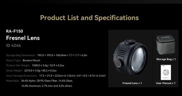 Линза Френеля Smallrig RA-F150 4246