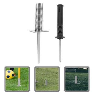 Пружинный держатель флагштока для быстрого забивания гвоздей в землю, держатель флагштока для футбольного флага