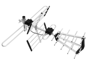 МОЩНЫЙ НАБОР DVB-T2 ДЛЯ 3 ТВ АНТЕННЫ КОМБИНИРОВАННЫЙ LTE ФИЛЬТР MUX8 4K 200км