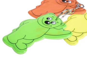 BRELOKI MIŚ Z NADRUKIEM LOGO TANIO 100 SZT