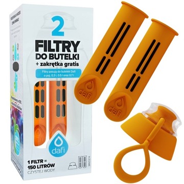 Dafi filtry do butelki SOLID SOFT - 2 szt