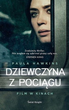 DZIEWCZYNA Z POCIĄGU Paula Hawkins ŚWIAT KSIĄŻKI
