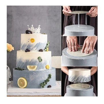 Подставки для ярусного торта + разделитель 16 см.