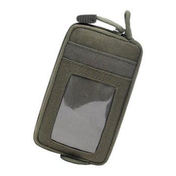 Поясная сумка Oxford, зеленая, 13,5 х 8 х 2 см