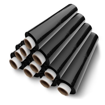 FOLIA STRETCH STRECH STRECZ 10x3KG CZARNA 10SZT