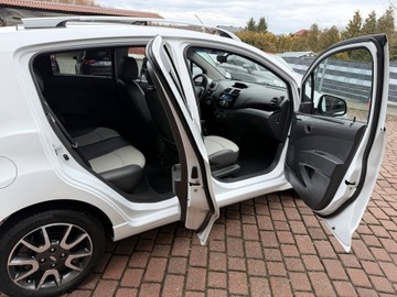 Chevrolet Spark II Hatchback 1.0L DOHC 68KM 2011 Chevrolet Spark TYLKO 126tyśkm! 1WŁ 1.0b ORYGINAŁ LAKIER 2011r LT SKÓRY!, zdjęcie 32