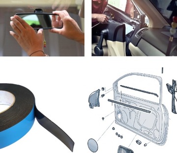 Лента Д/С для автомобильных полос 25 мм/5 м