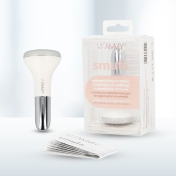 VITAMMY SMUFA МИКРОТОКОВЫЙ ИНДУКЦИОННЫЙ МАССАЖЕР ПИТАНИЕ-ЛИФТИНГ 8000 Гц