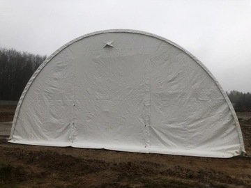 Складская палатка, складской зал, 12,2х18х6,1м.