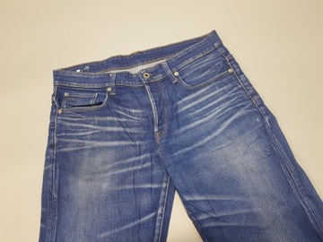 G-STAR 3301 Loose jeansy męskie 34/38 pas 90