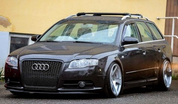 Заглушка решетки Audi A4 B7 04-08 RS черный глянцевый