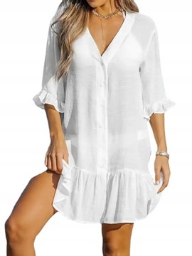 Sukienka plażowa Boho pareo letnnia sukienka