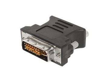 Przejście wtyk DVI- gniazdo VGA (DVI-VGA)