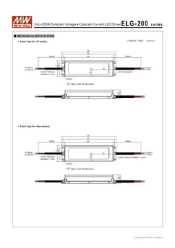 ZASILACZ LED DALI Mean Well ELG-200-24DA-3Y 8,4A 201,6A