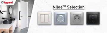 LEGRAND NILOE SELECTION ЧЕТЫРЕХРАМНАЯ РАМА БЕЛАЯ