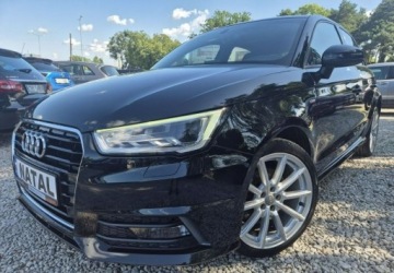 Audi A1 I Sportback 5d Facelifting 1.6 TDI 116KM 2017 Audi A1 Sportback Automat 1,6Tdi 2x S-LinePanorama Stan idealny 1.6