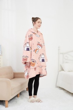 Koc bluza kocobluza Hastiget Oversize Pink Sushi