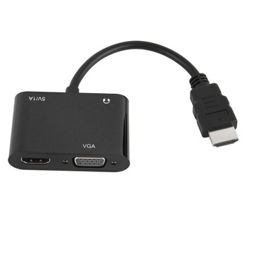 Interfejs multimedialny HD na adapter interfejsu multimedialnego VGA KN