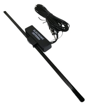 Antena wewnętrzna samochodowa Sunker 34cm 2m