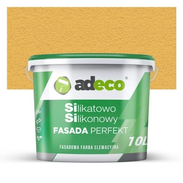 Farba fasadowa zewnętrzna Si-Si fasada LFC0173 INTENSYWNY ŻÓŁTY 10l