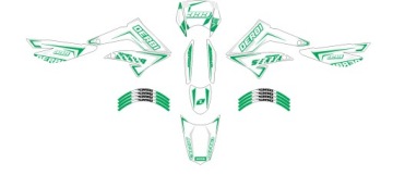 Наклейки/Derbi Senda 2010-2017 наклейки