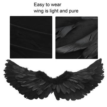 НАБОР ИЗ 3 КРЫЛЬЕВ АНГЕЛА ДЬЯВОЛА, РУЧНАЯ РАБОТА