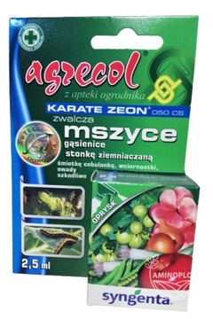 Karate Zeon 050CS 2,5ml na mszyce gąsienice stonkę