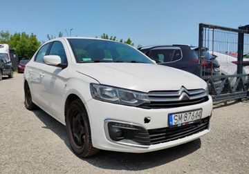 Citroen C-Elysee II Sedan Facelifting 1.6 VTi 115KM 2017 Citroen C-Elysee 2017r, Salonowy. 1.6 LPG, Lekko uszkodzony przod. Jezdzi, zdjęcie 1