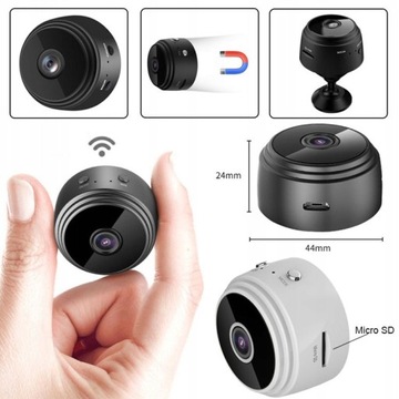 IP-камера MICRO, аккумулятор, обнаружение WIFI, FHD MINI