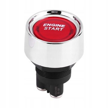PRZYCISK 12V 50A ENGINE START ZAPŁONU STOP LED