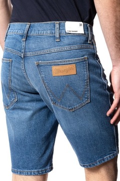 Męskie szorty jeansowe Wrangler 5 POCKET SHORT W30